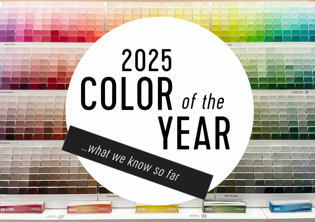 2025 Color of the Year - Everything We Know So Far...